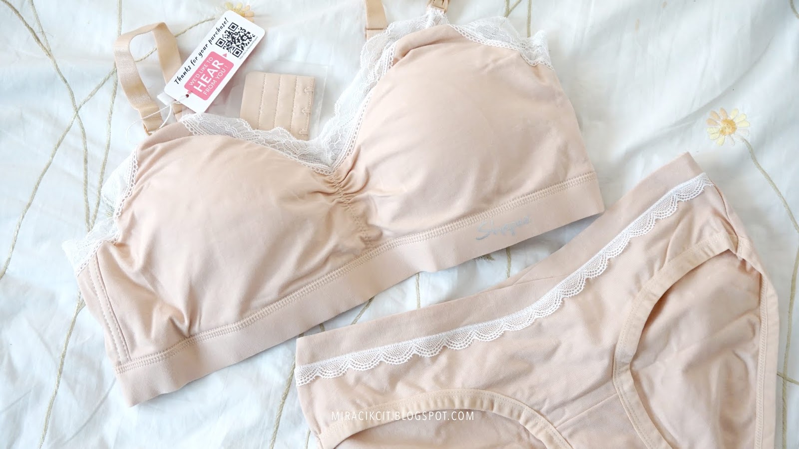 REVIEW SHAPEE LAFEE NURSING BRA — miracikcit