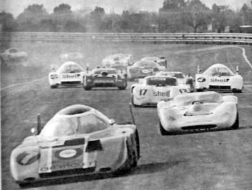 26 de julio, 1970 / LA F4 Y LOS SP INAUGURABAN EL AUTODROMO DE 9 DE JULIO