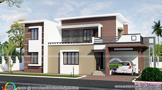 2200 sq-ft contemporary house plan