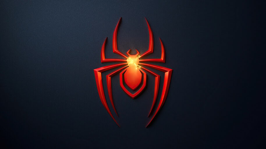 Spider-Man Miles Morales, Logo, PS5, 4K, #5.2061