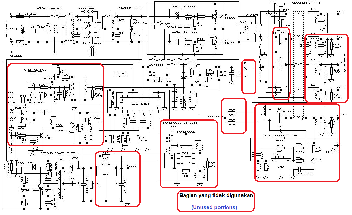 Cara Modifikasi Power Supply Komputer Menjadi Power Supply Variabel Teknik Kreatif Alternatif