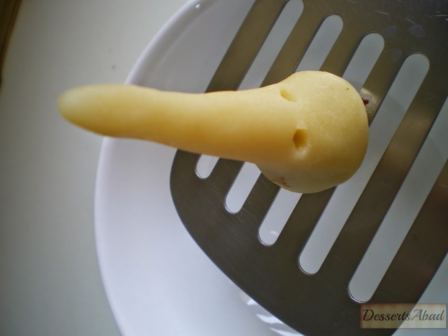 Nazarenos de mazapán y chocolate (Listos para cubrir de chocolate)