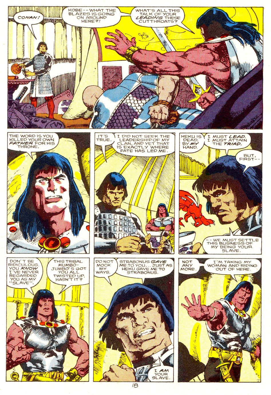 Read online Conan the Barbarian (1970) comic -  Issue #207 - 15