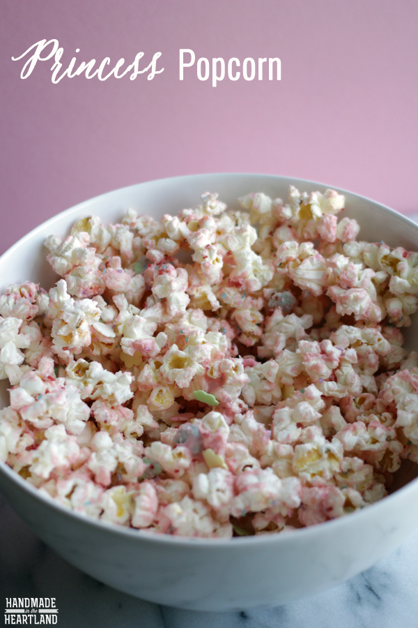 Princess Popcorn Recipe #DisneyBeauties #shop #CollectiveBias
