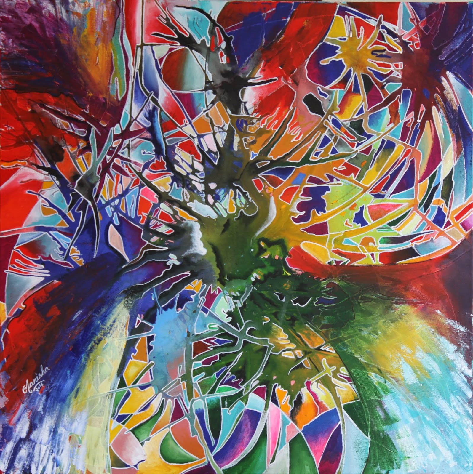 Painting by Manisha Vedpathak, Artist Profile, Art Scene India Painting by Manisha Vedpathak, Artist Profile, Art Scene India, Image courtesy artist