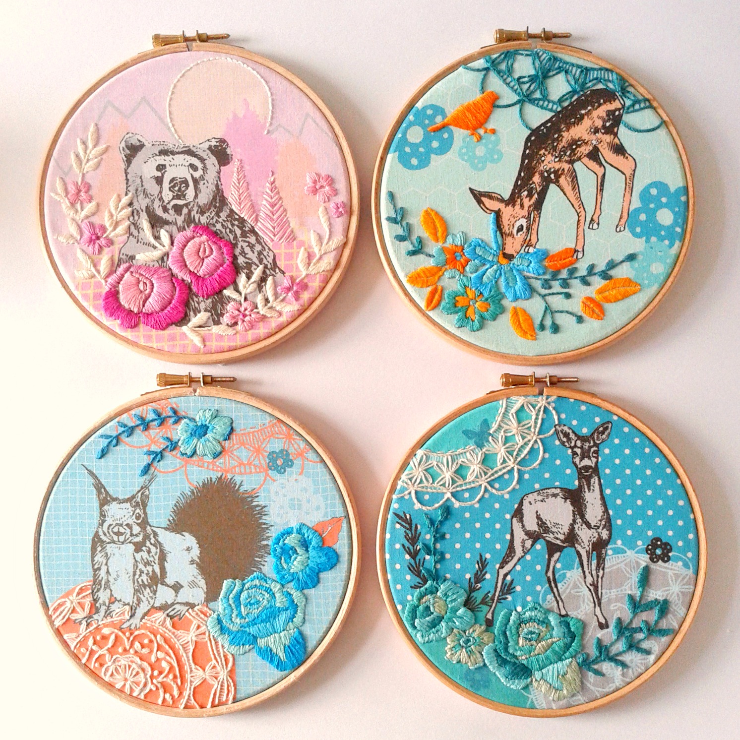 Bloom and sew new stitchery projects Bloom and sew new stitchery projects