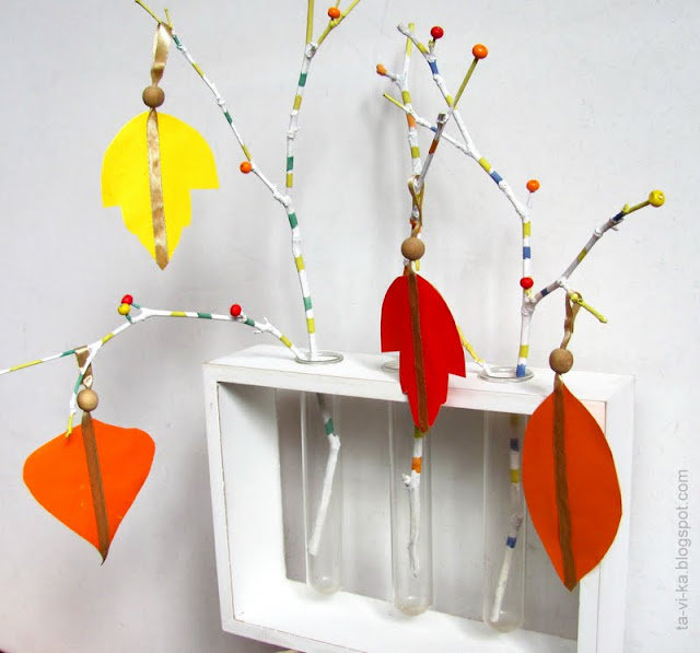 поделки из природных материалов autumn nature craft