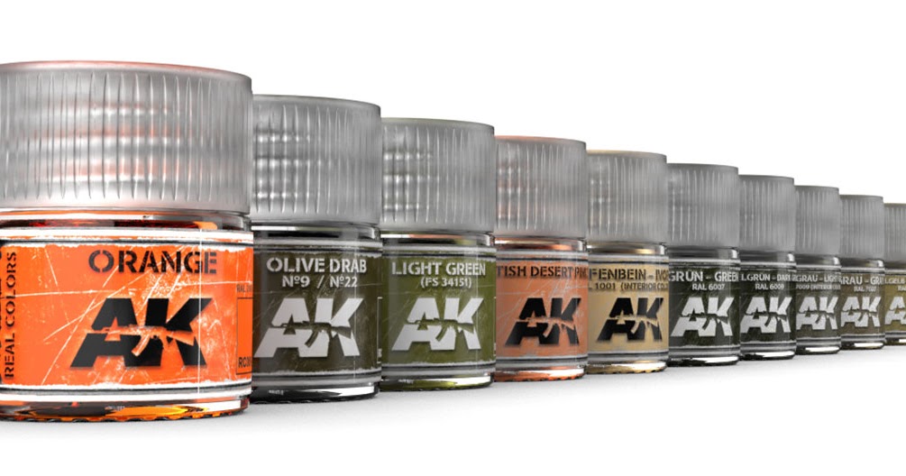 The Modelling News AK Interactive gets "Real" with their new range of "Real Color" paints in a