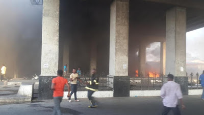 5 Photos: Petroleum tanker explode at Mile 2, Lagos
