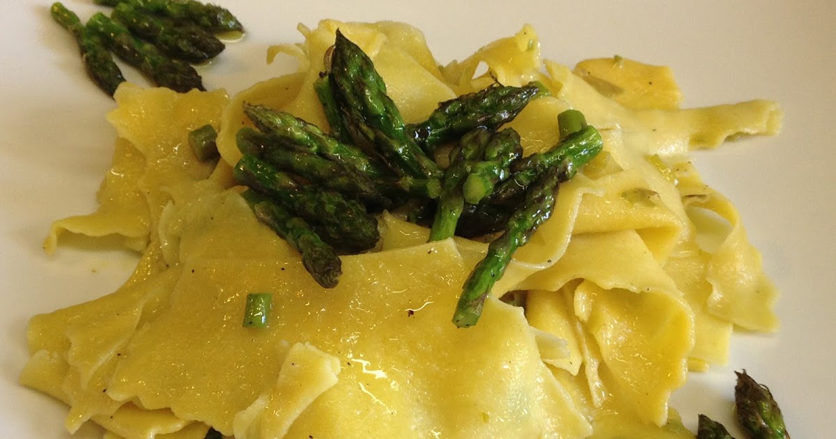 architettando in cucina Stracci di pasta fresca ed asparagi