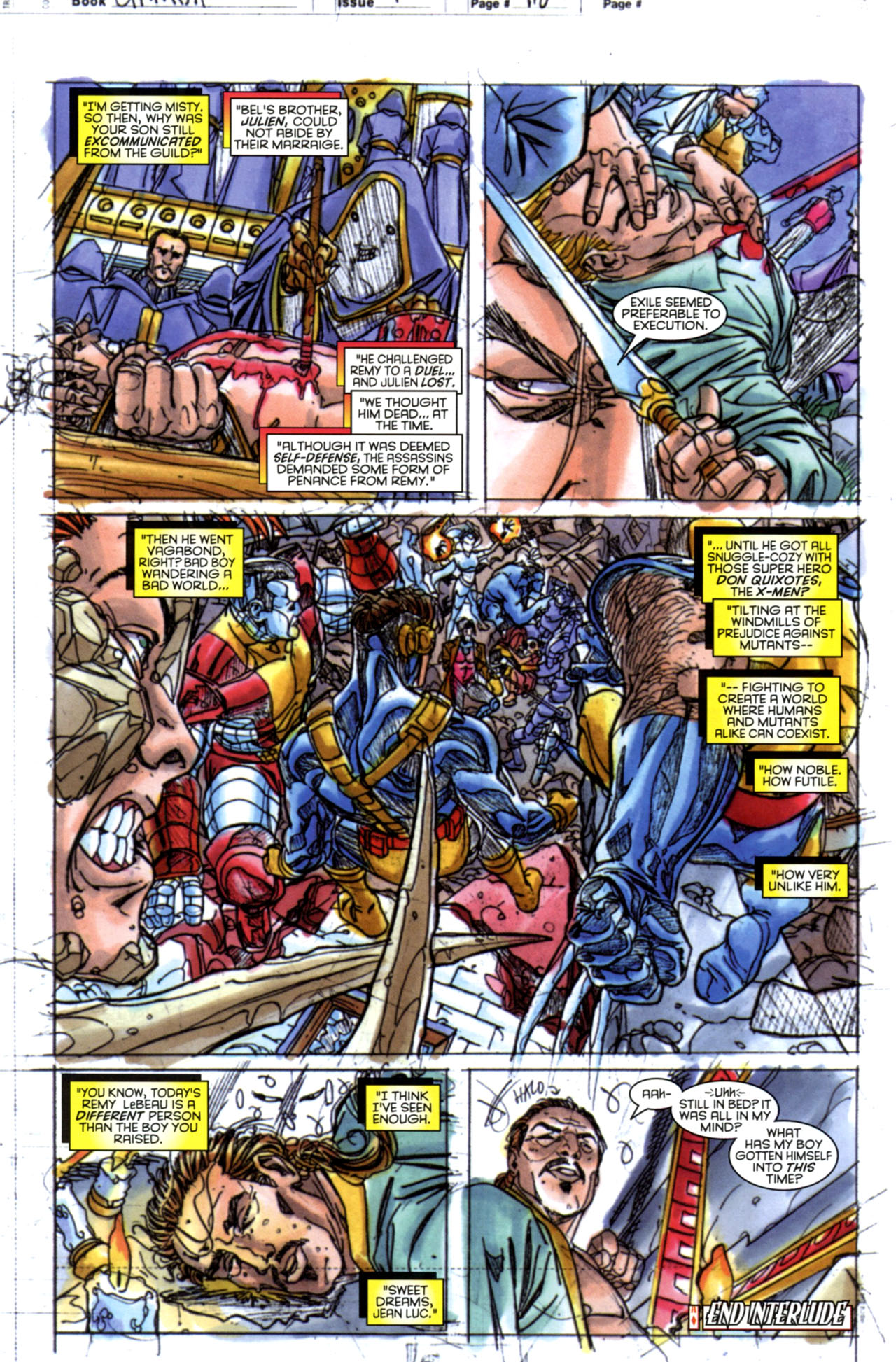 Read online Gambit (1999) comic -  Issue #1 (Marvel Authentix) - 24