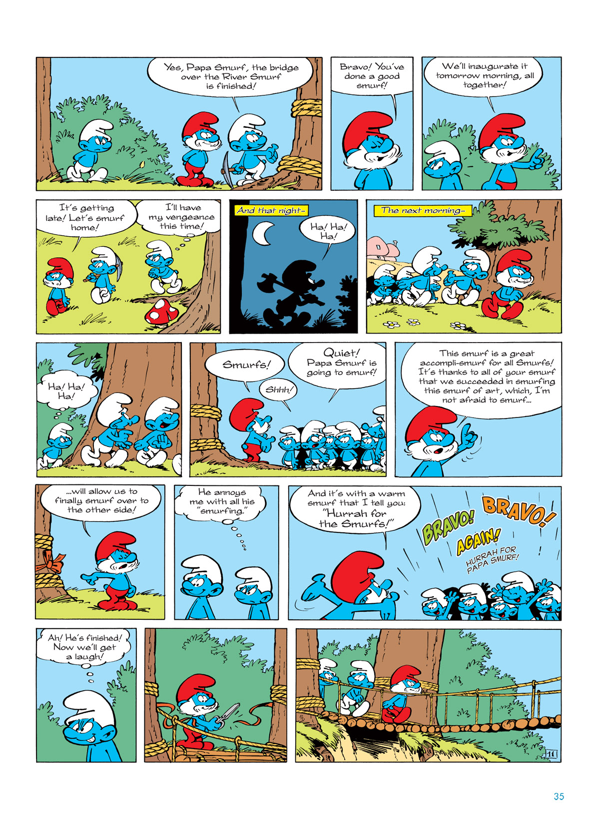 Read online The Smurfs comic -  Issue #5 - 35