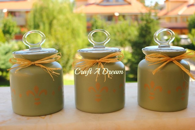 Craft A Dream Enamels Boyayla Kavanoz Boyama