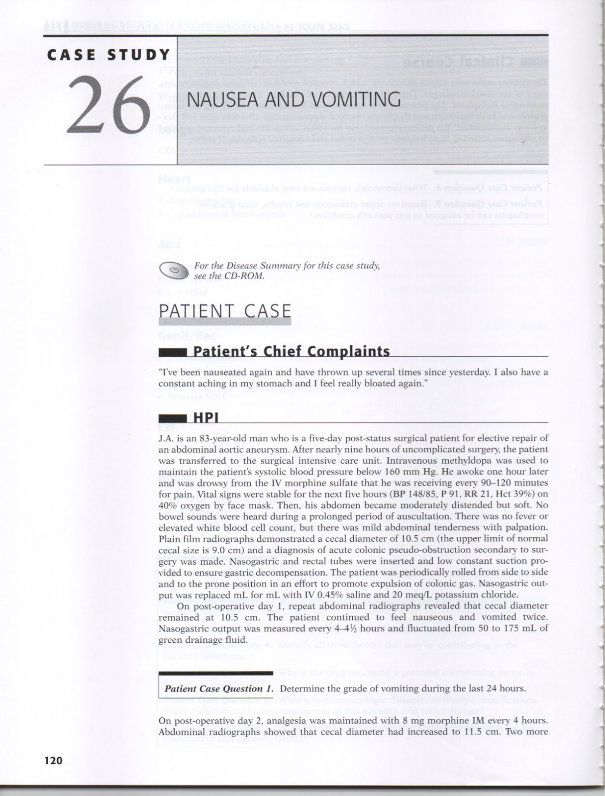 Gastroparesis case study image