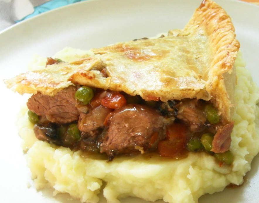 Pan comido Pie Británico.