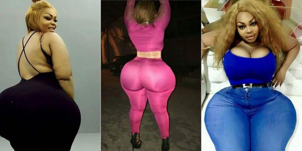 [BangHitz] LADY WITH THE ‘BIGGEST BUTT IN WEST AFRICA’ FLAUNTS IT IN NEW PHOTOS.