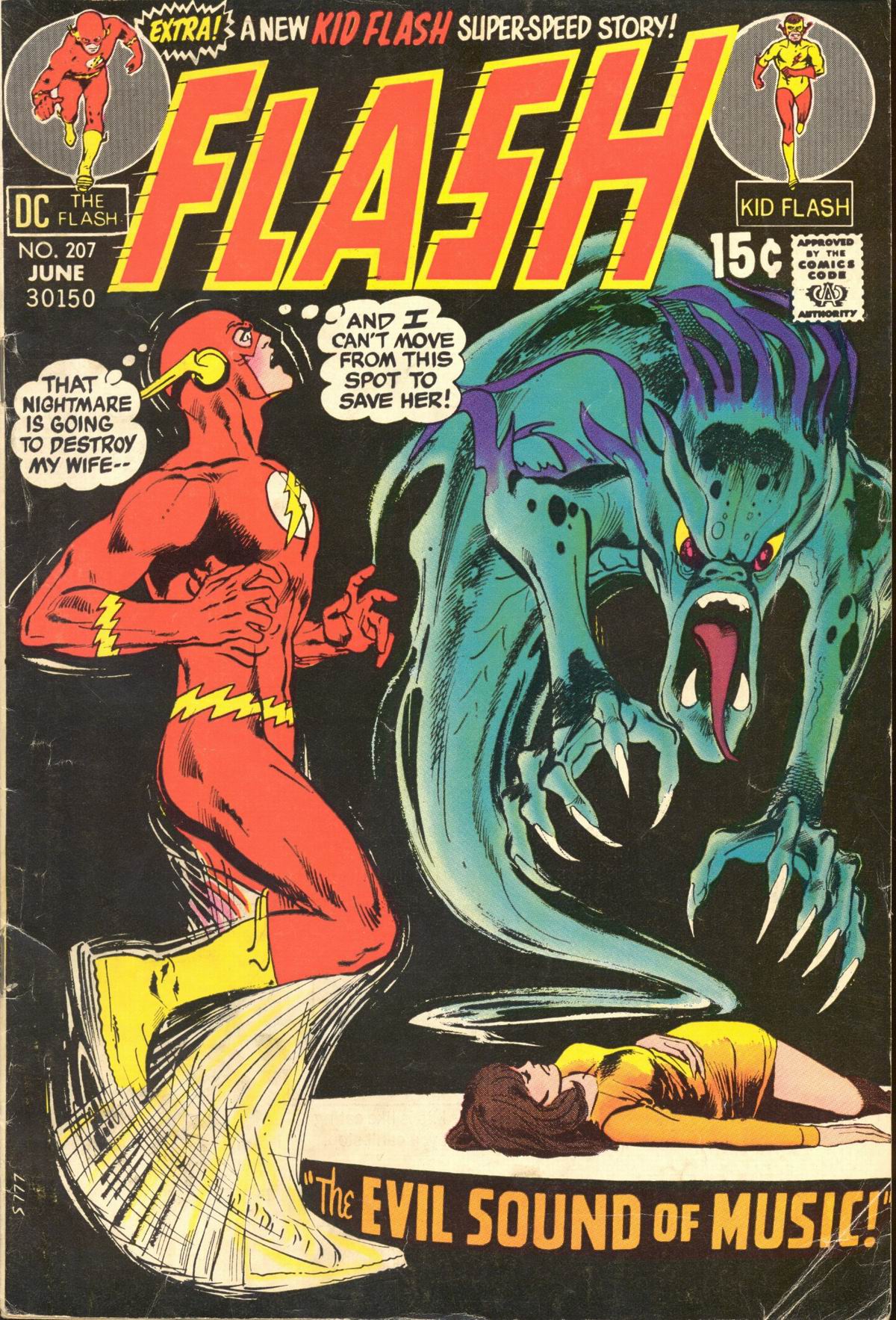 The Flash (1959) issue 207 - Page 1