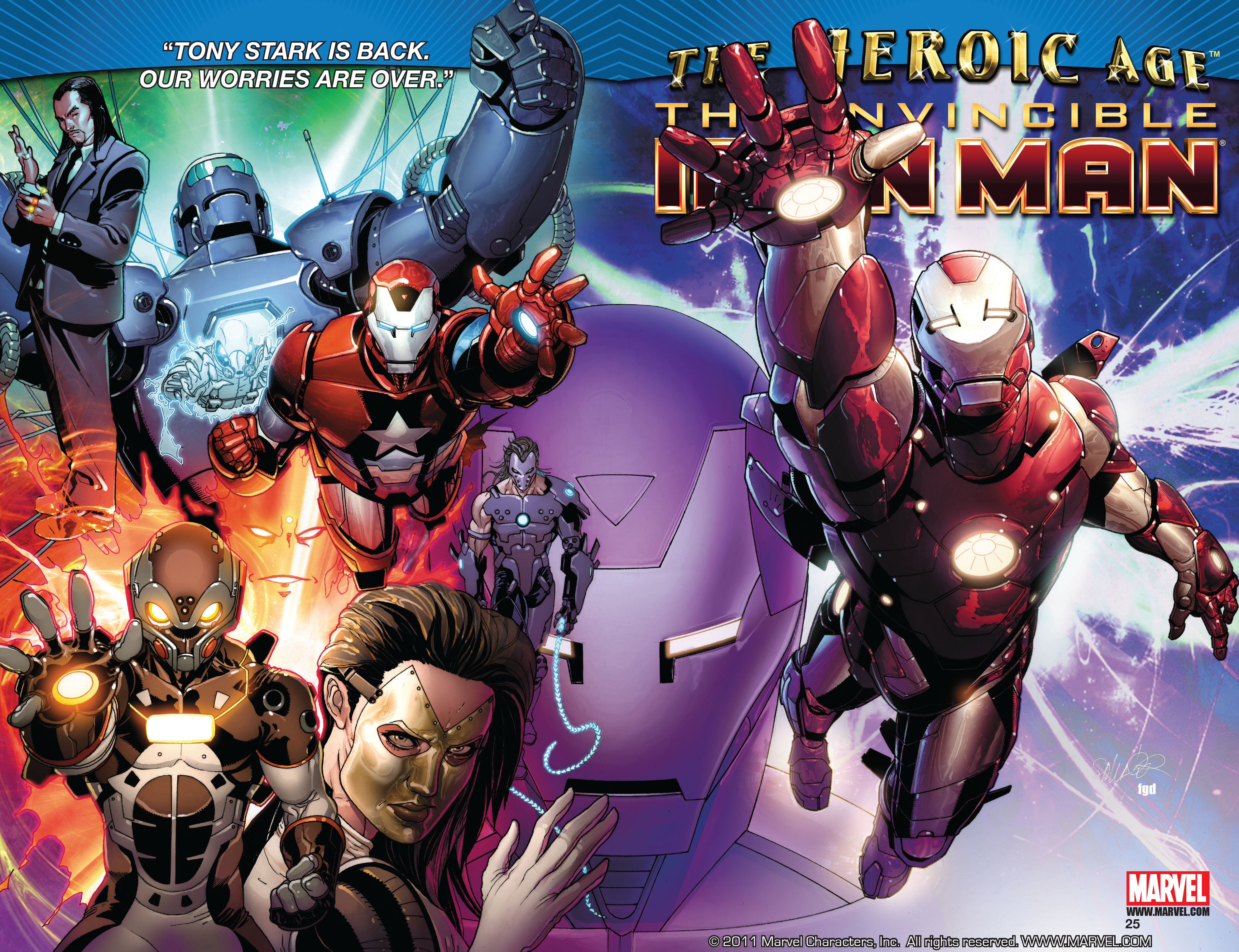 Read online Invincible Iron Man (2008) comic -  Issue #25 - 2
