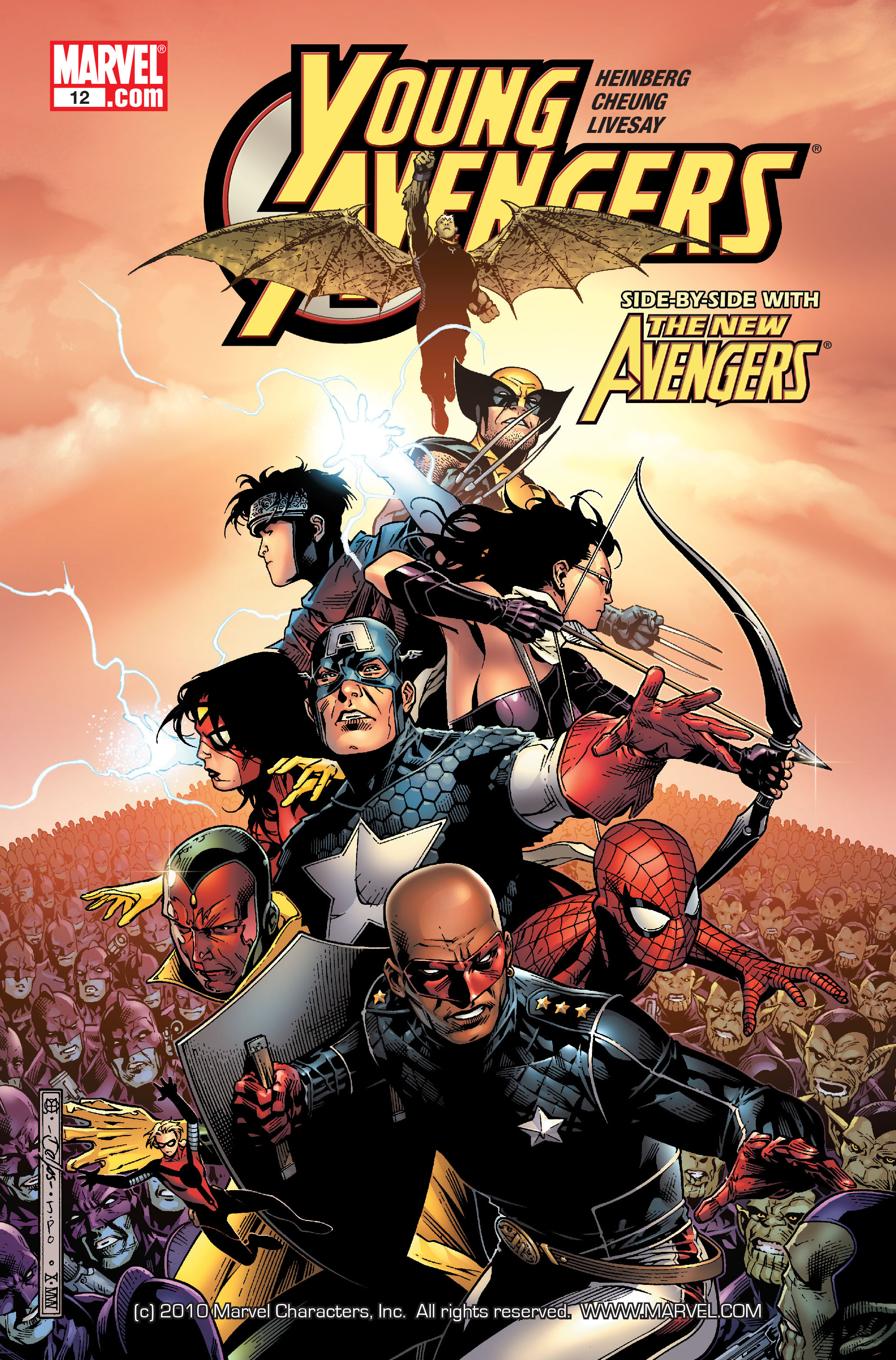 Read online Young Avengers (2005) comic -  Issue #12 - 1