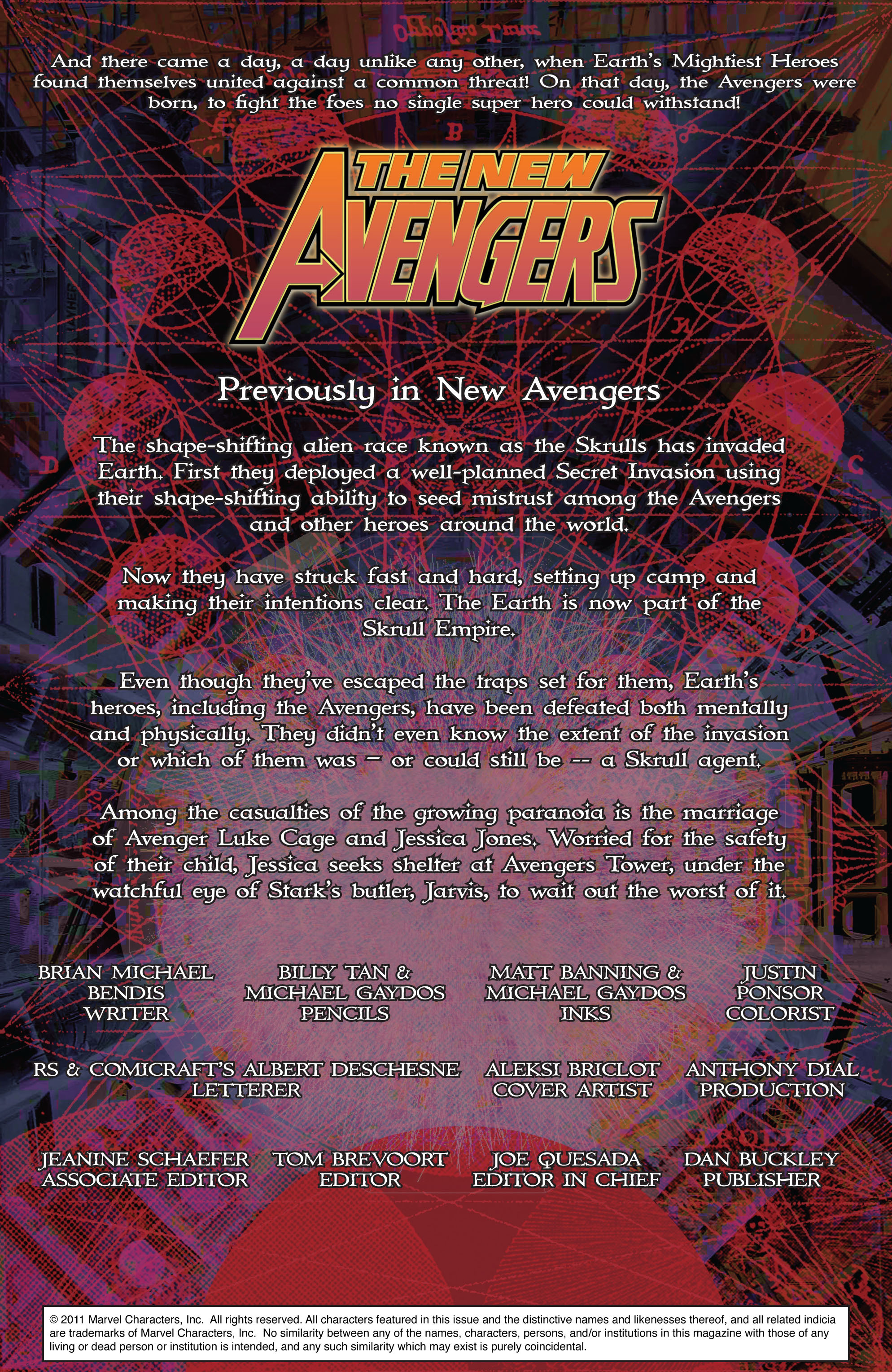 Read online New Avengers (2005) comic -  Issue #47 - 2