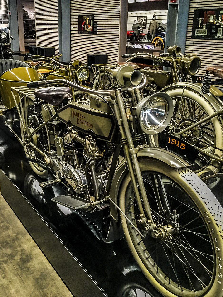 Historic Collection of Harley Davidson Motorcycles