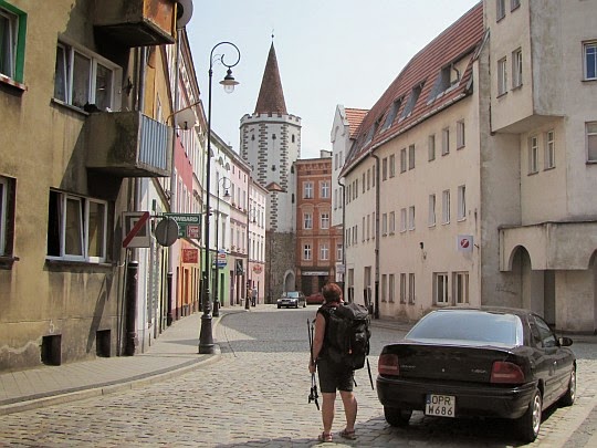 Prudnik. Jedna z wież bramnych.