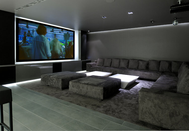 private screening room