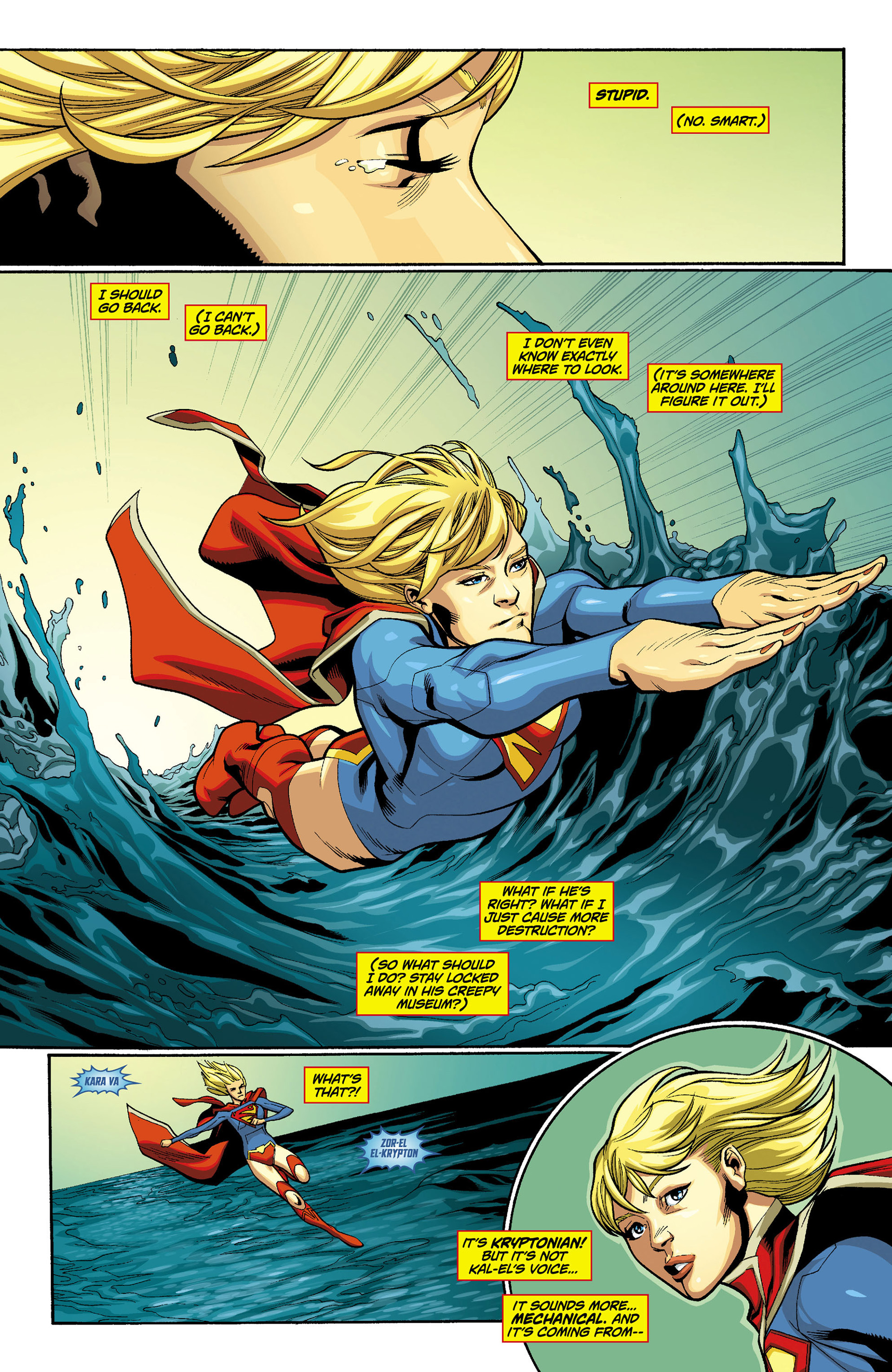 Read online Supergirl (2011) comic -  Issue #12 - 8