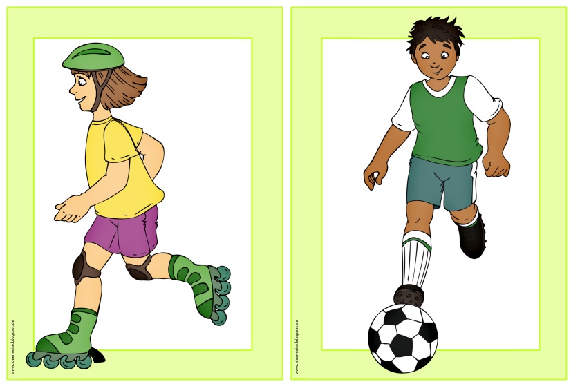 Ideenreise Flashcards/Wordcards "Hobbies"