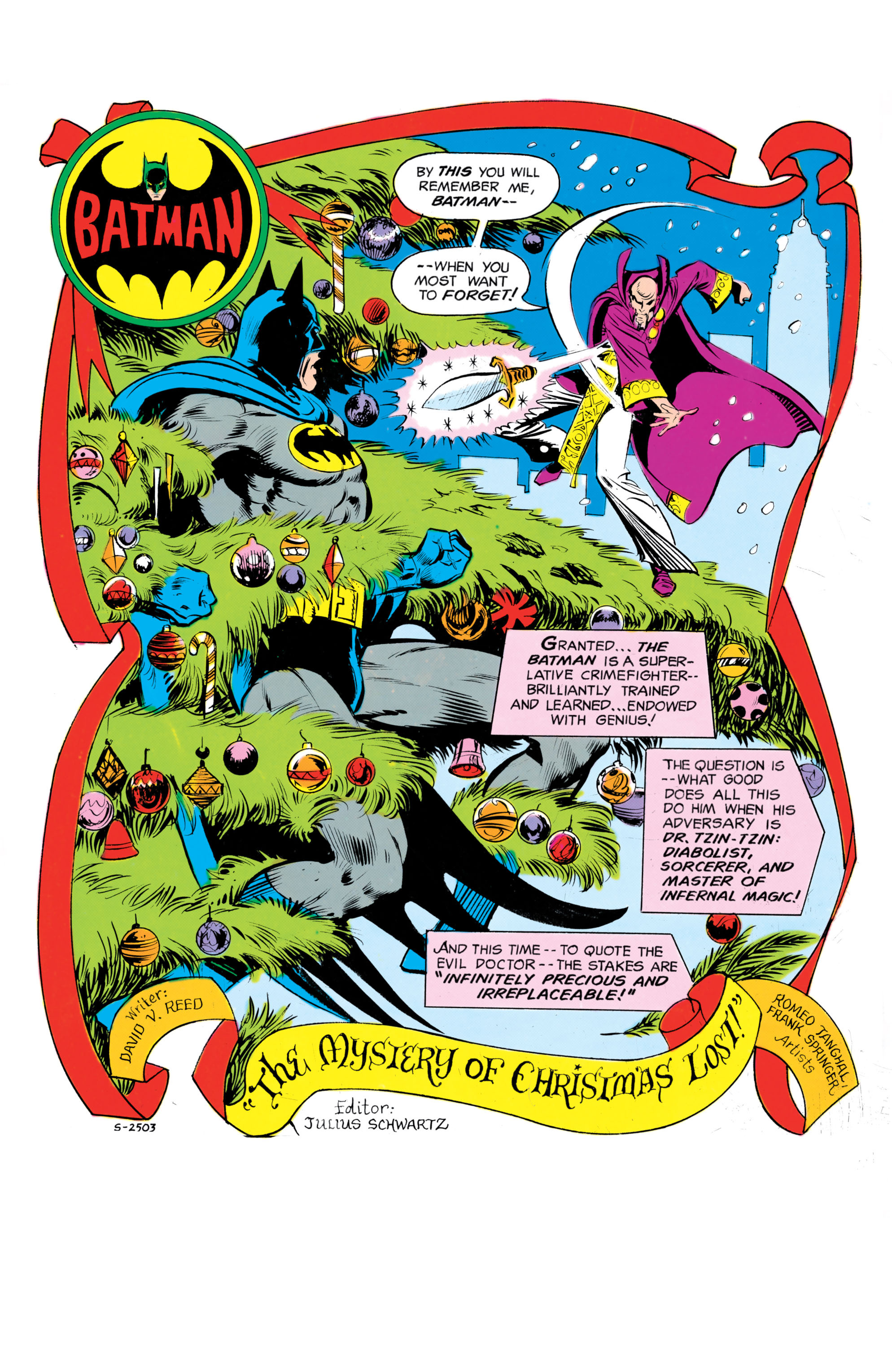 Read online Batman (1940) comic -  Issue #285 - 2