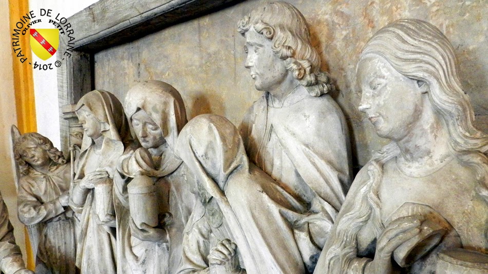 DOMJULIEN (88) - Mise au tombeau (XVIe siècle)