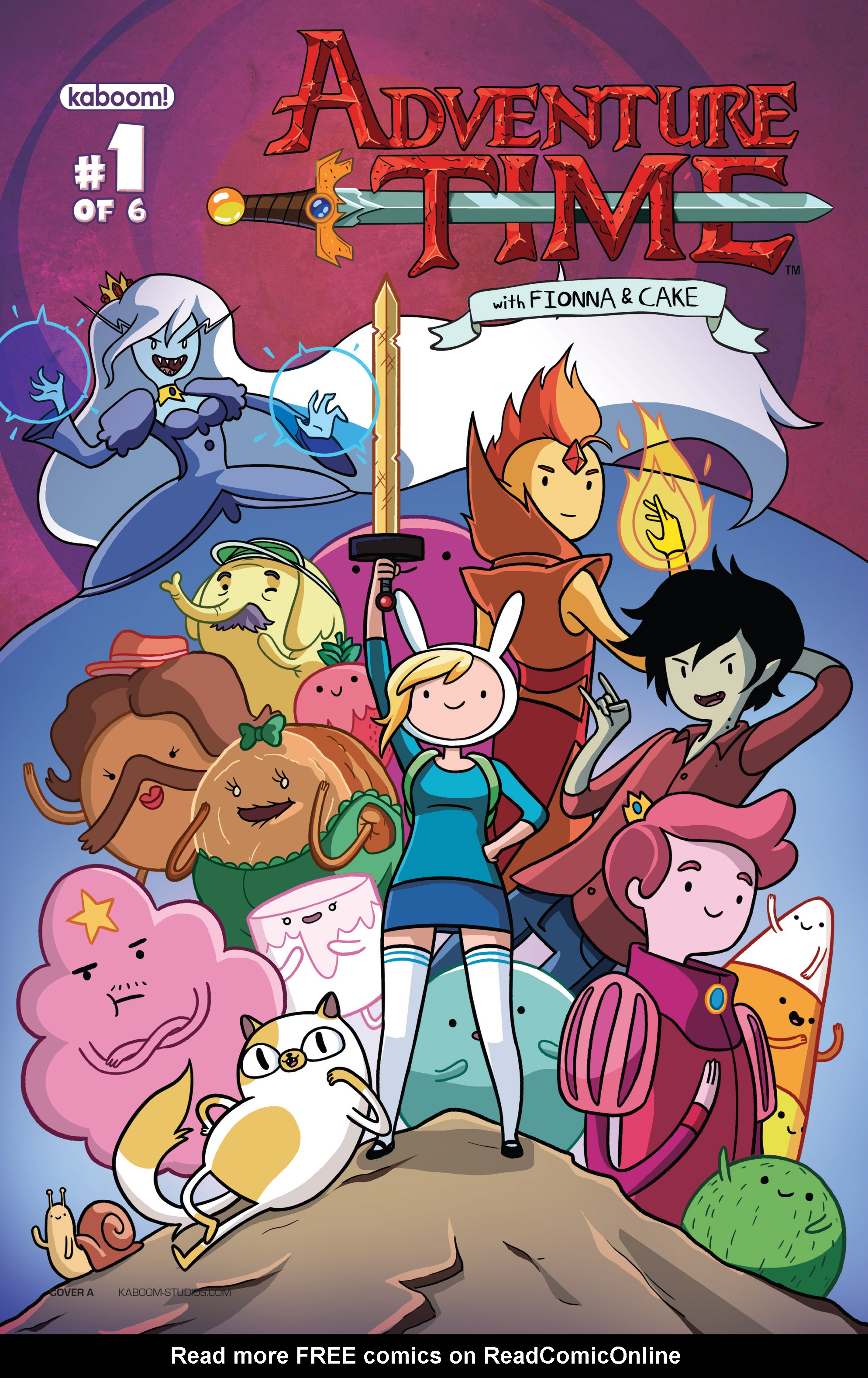 Read online Adventure Time with Fionna & Cake comic -  Issue #1 - 1