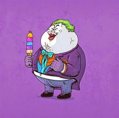 Fat Super Hero Gemuk - DC Fat Joker