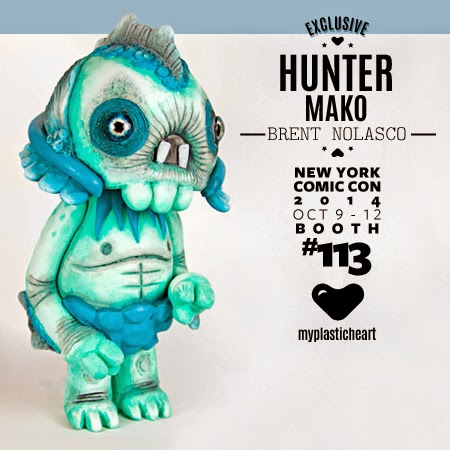 New York Comic Con 2014 Exclusive Mako Edition Hunter Resin Figure by Brent Nolasco