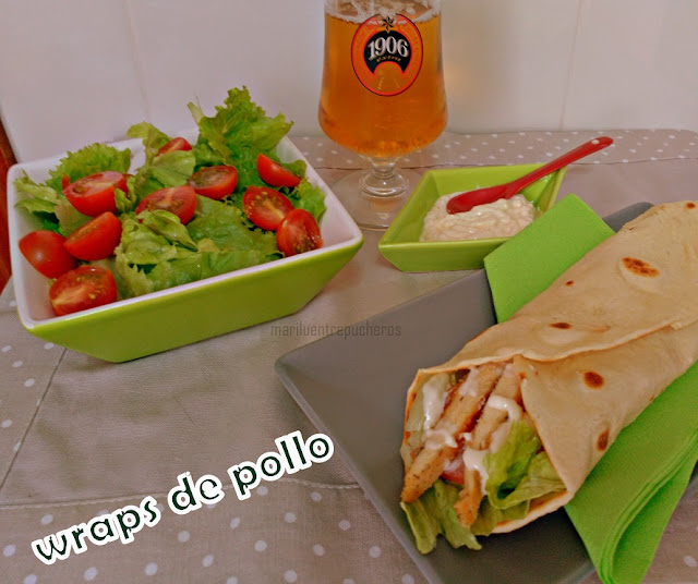 Wraps De Pollo
