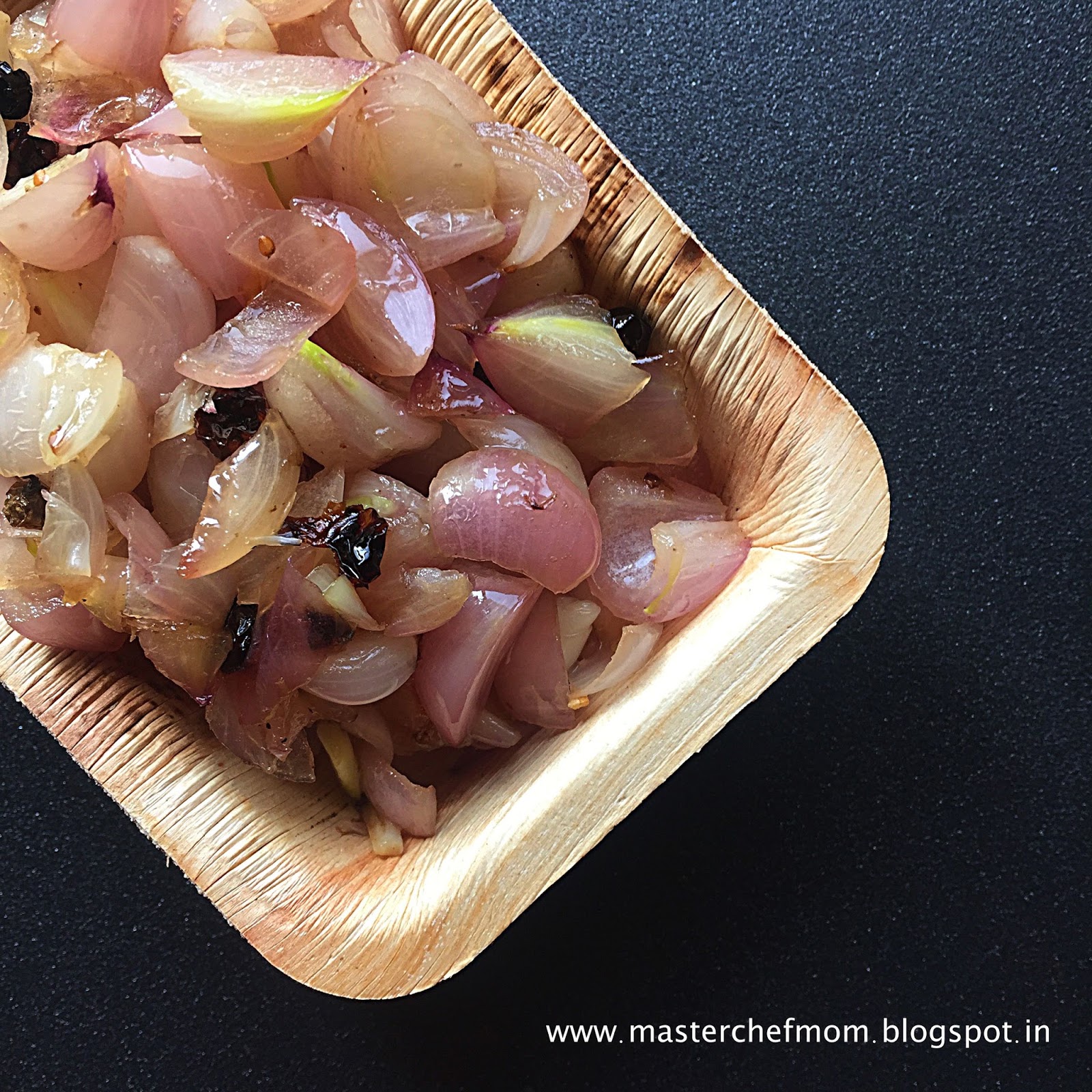 MASTERCHEFMOM Sambar Onion Fry Shallot Stir Fry Healing Recipe
