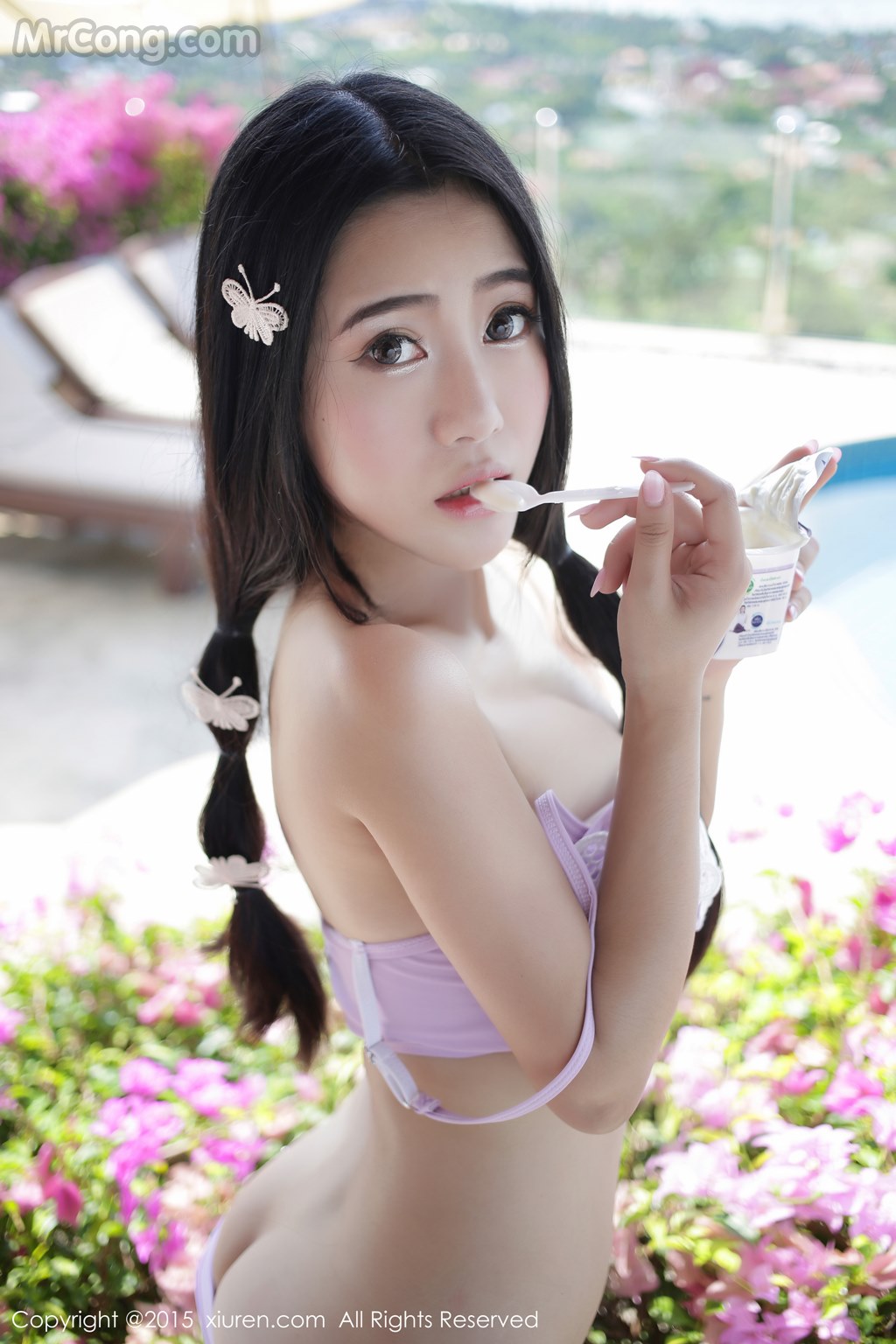 XIUREN No.445: Model Youlina (兜 豆 靓) (56 photos)