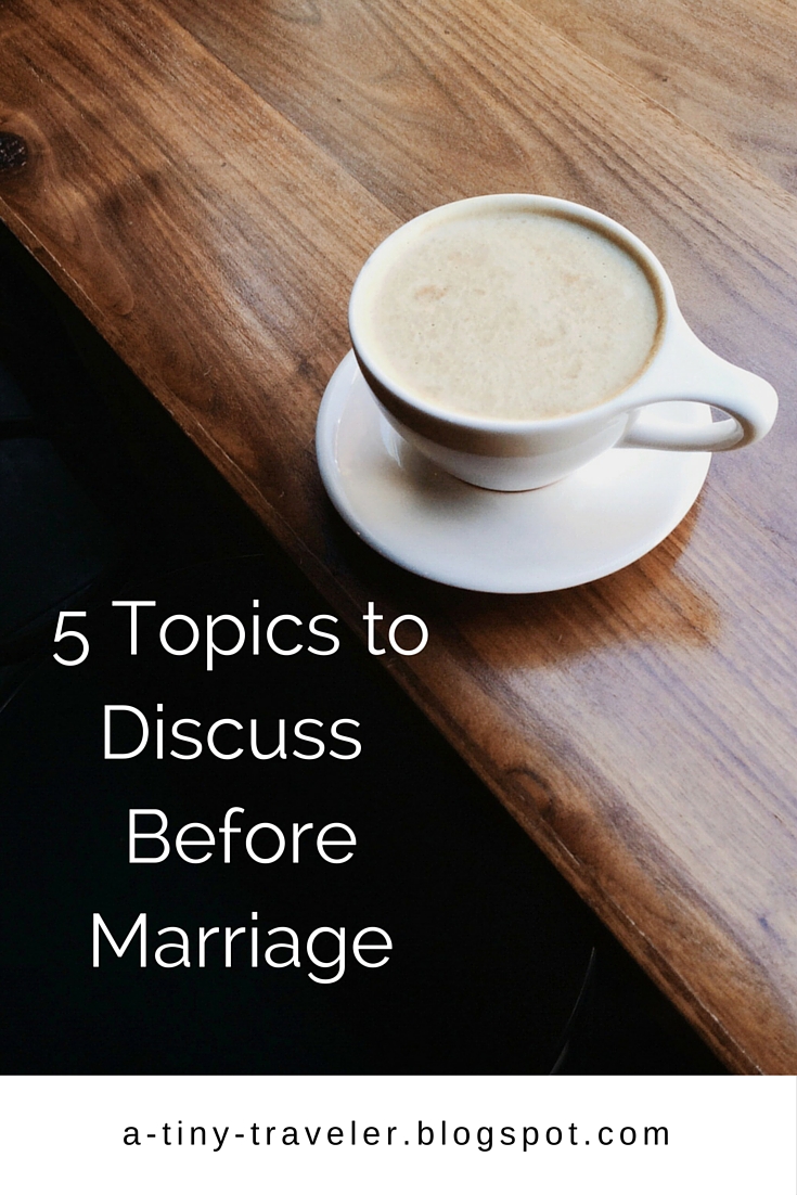 Topics to talk about before marriage