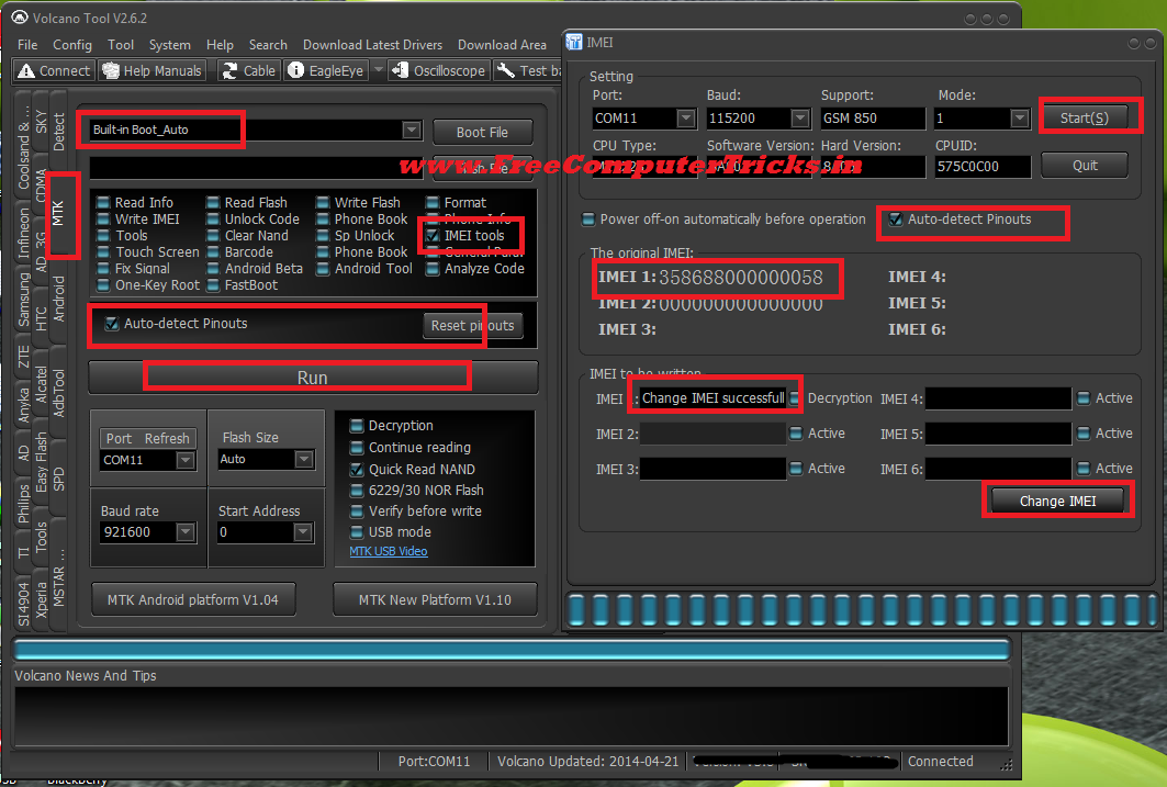 Huawei imei repair software