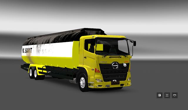 Mod ets2 truck Hino 500 NG v3 Donwload ETS Mod indonesia
