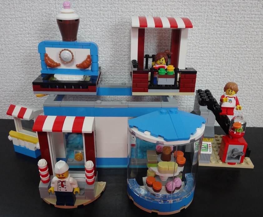Lego Diorama ケーキショップ
