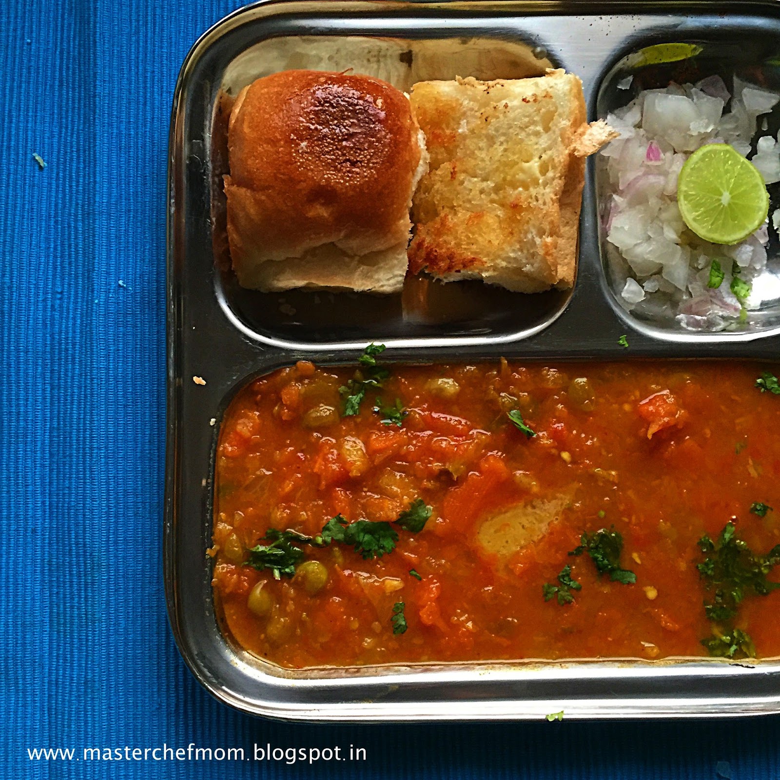 Pav Bhaji Recipe | Home Style Pav Bhaji | Bombay Street Food Special ...