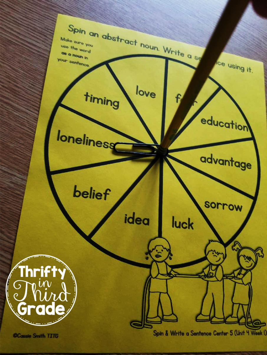 3rd Grade Grammar - Thrifty in Third Grade