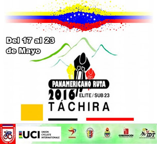 Campeonato Panamericano de ciclismo de Ruta 2016 del 18 al 22 de Mayo