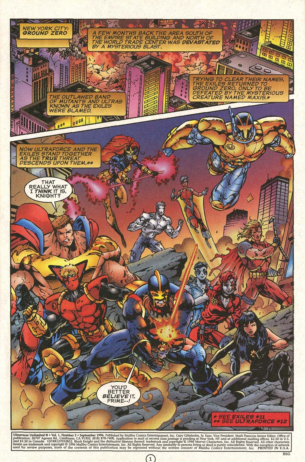 Read online Ultraverse Unlimited comic -  Issue #2 - 4