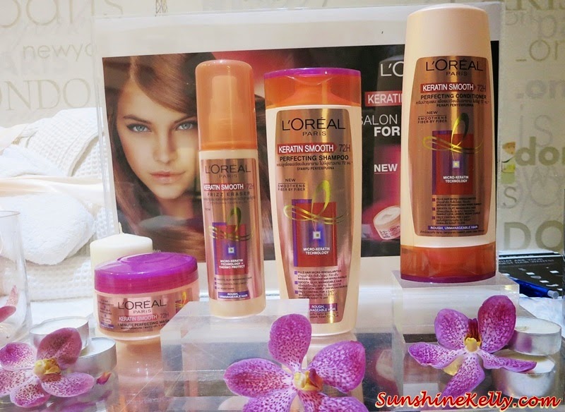 L'Oreal Paris Keratin Smooth 72H Haircare Range, The Power of Treatments with L’Oreal Paris Pampering Session , L'Oreal Paris, Pampering Session, Power of Treatments