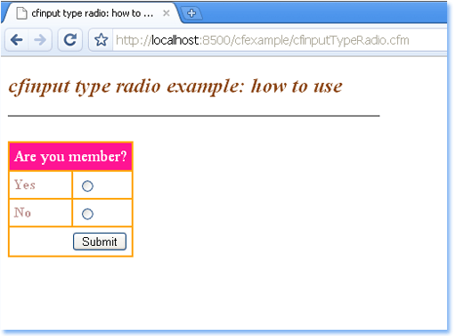 html input type radio onchange