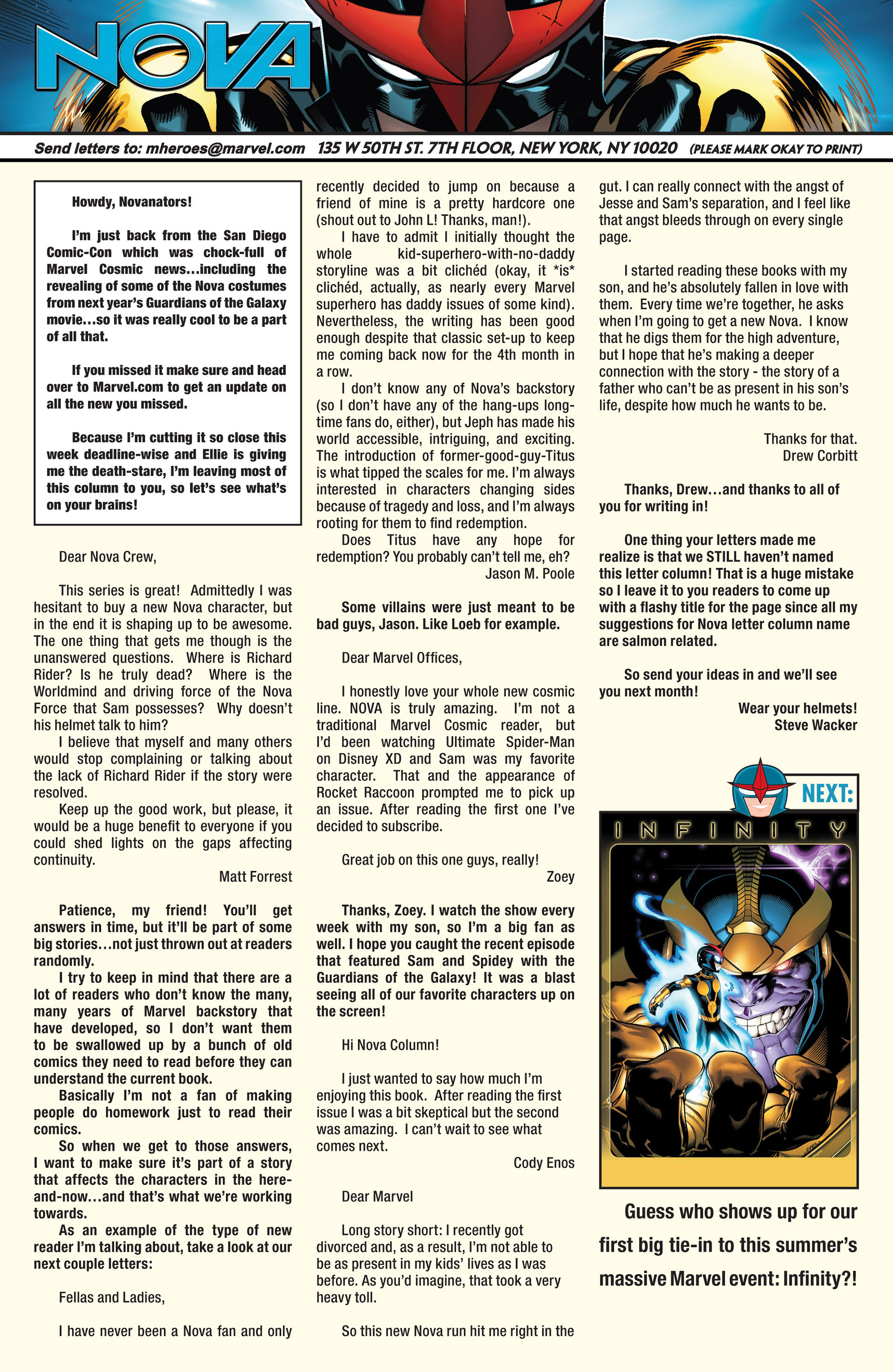 Read online Nova (2013) comic -  Issue #7 - 23