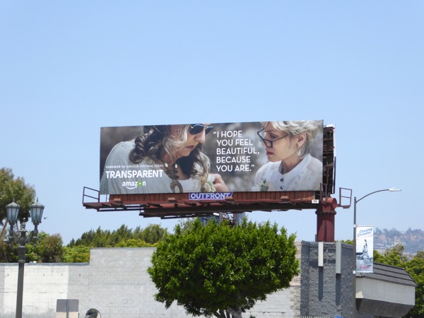 Transparent season 2 Emmy 2016 billboard La Cienega Boulevard Transparent season 2 Emmy 2016 billboard