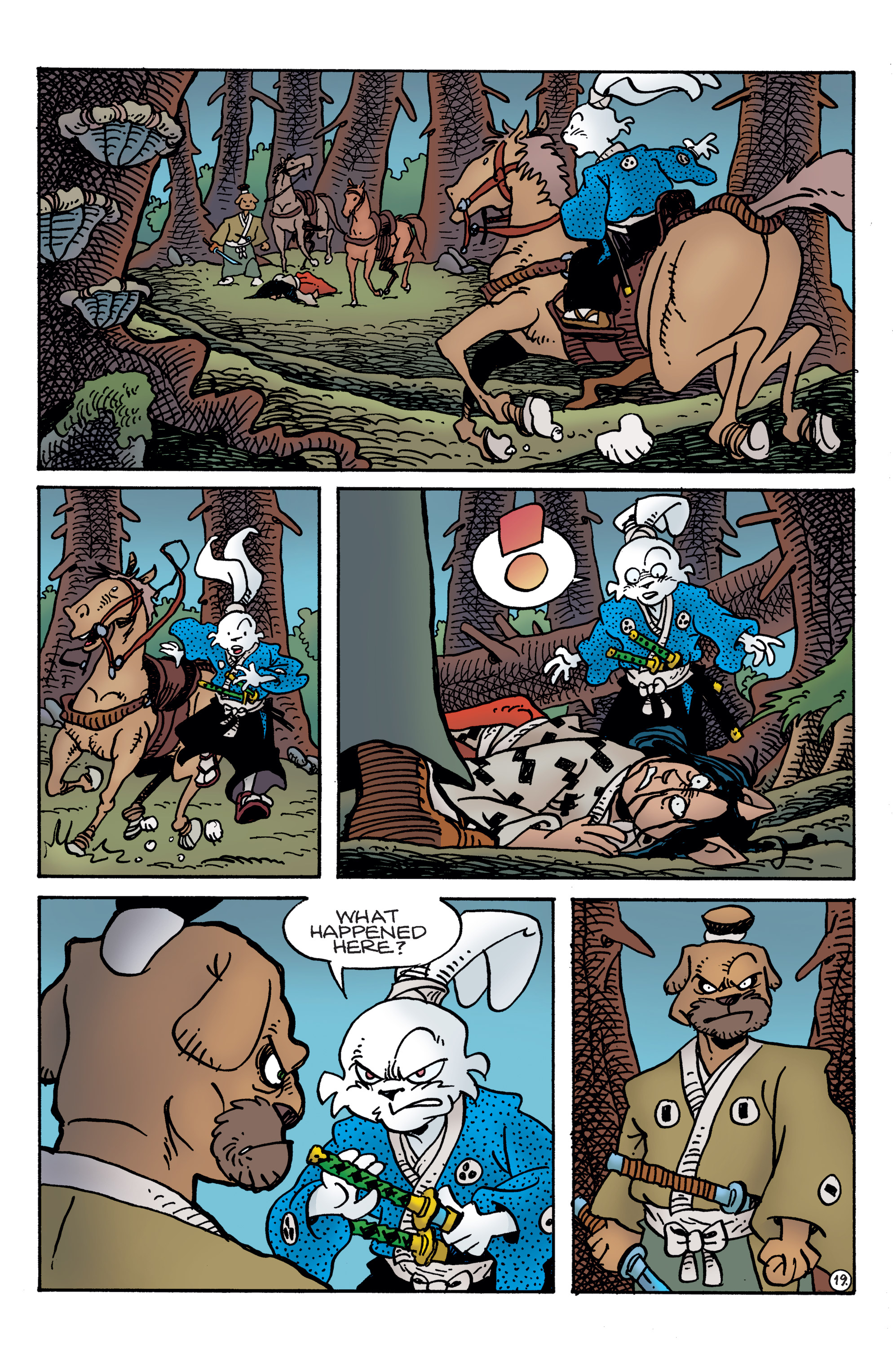 Read online Usagi Yojimbo (2019) comic -  Issue #5 - 21